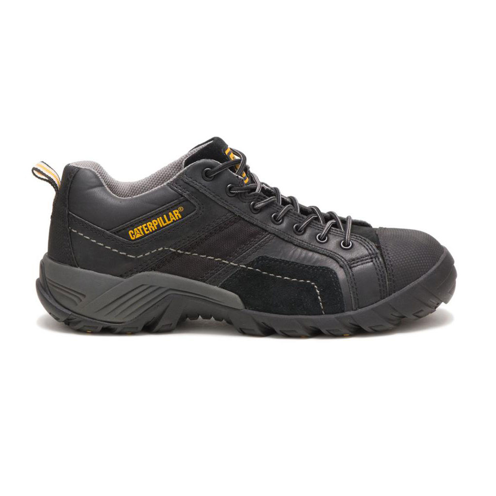 Férfi Caterpillar Argon Composite Toe Munkavédelmi Bakancs Fekete Budapest | 8054-AQXFG