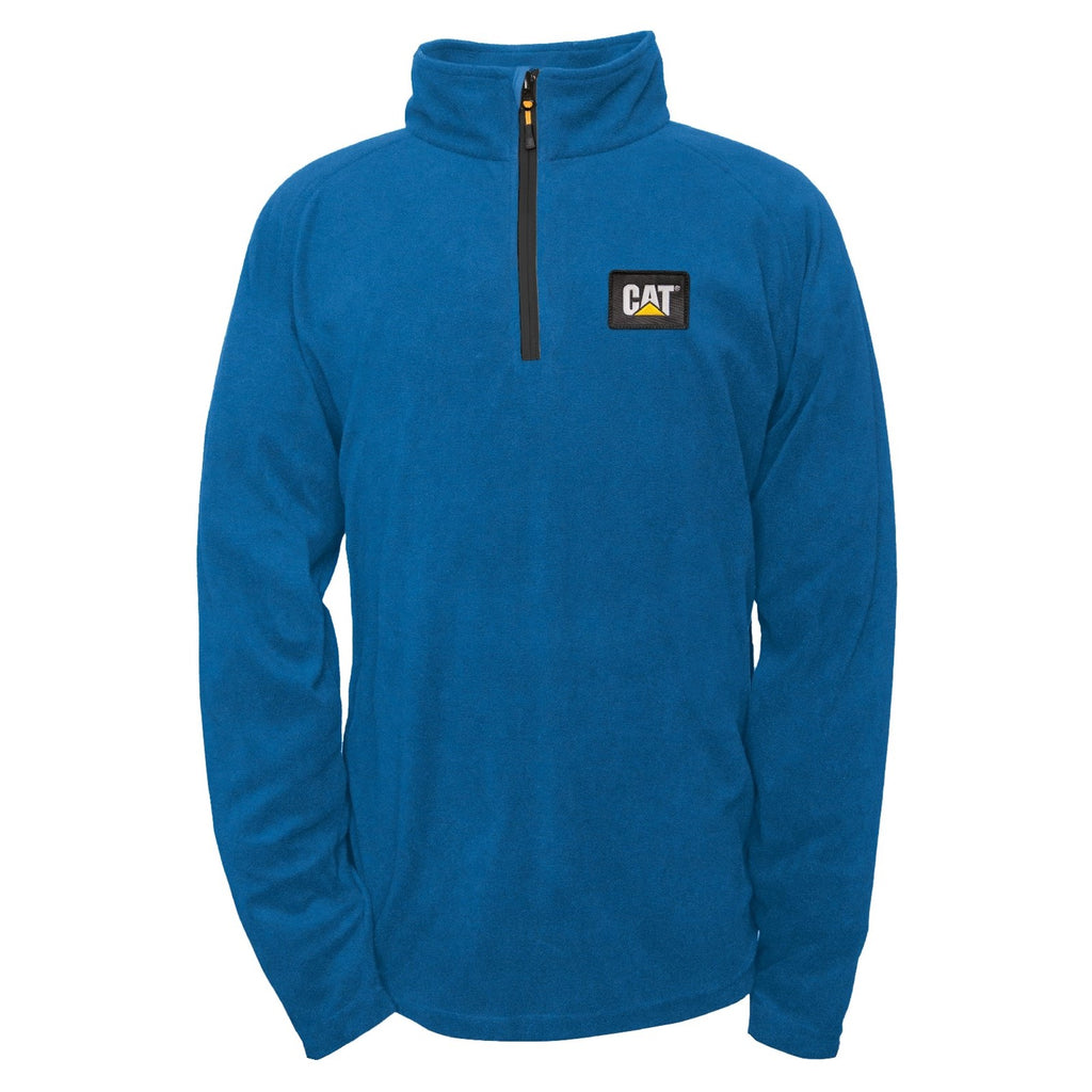 Férfi Caterpillar Concord Fleece Pullover Bright Pulóverek Kék Budapest | 3721-LPHSA