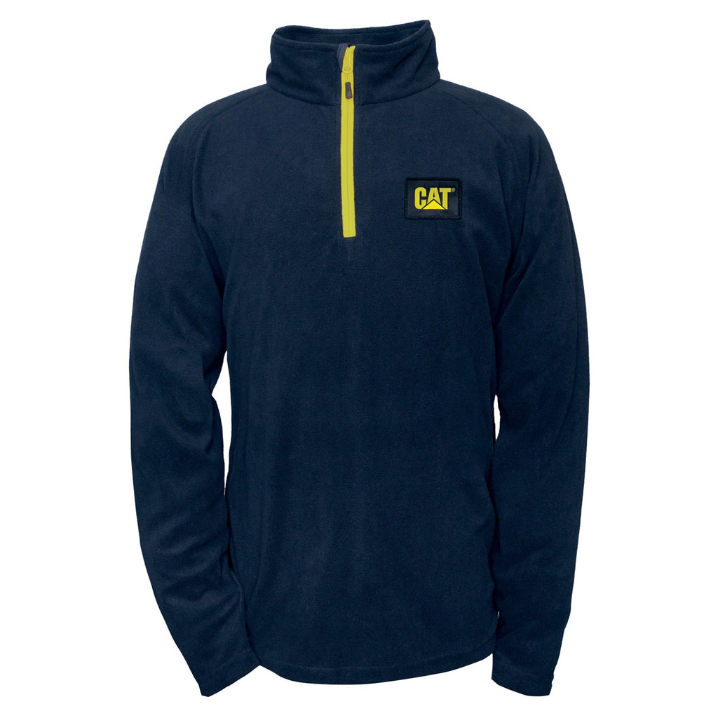 Férfi Caterpillar Concord Fleece Pullover Pulóverek Sötétkék Budapest | 5641-GCFIR