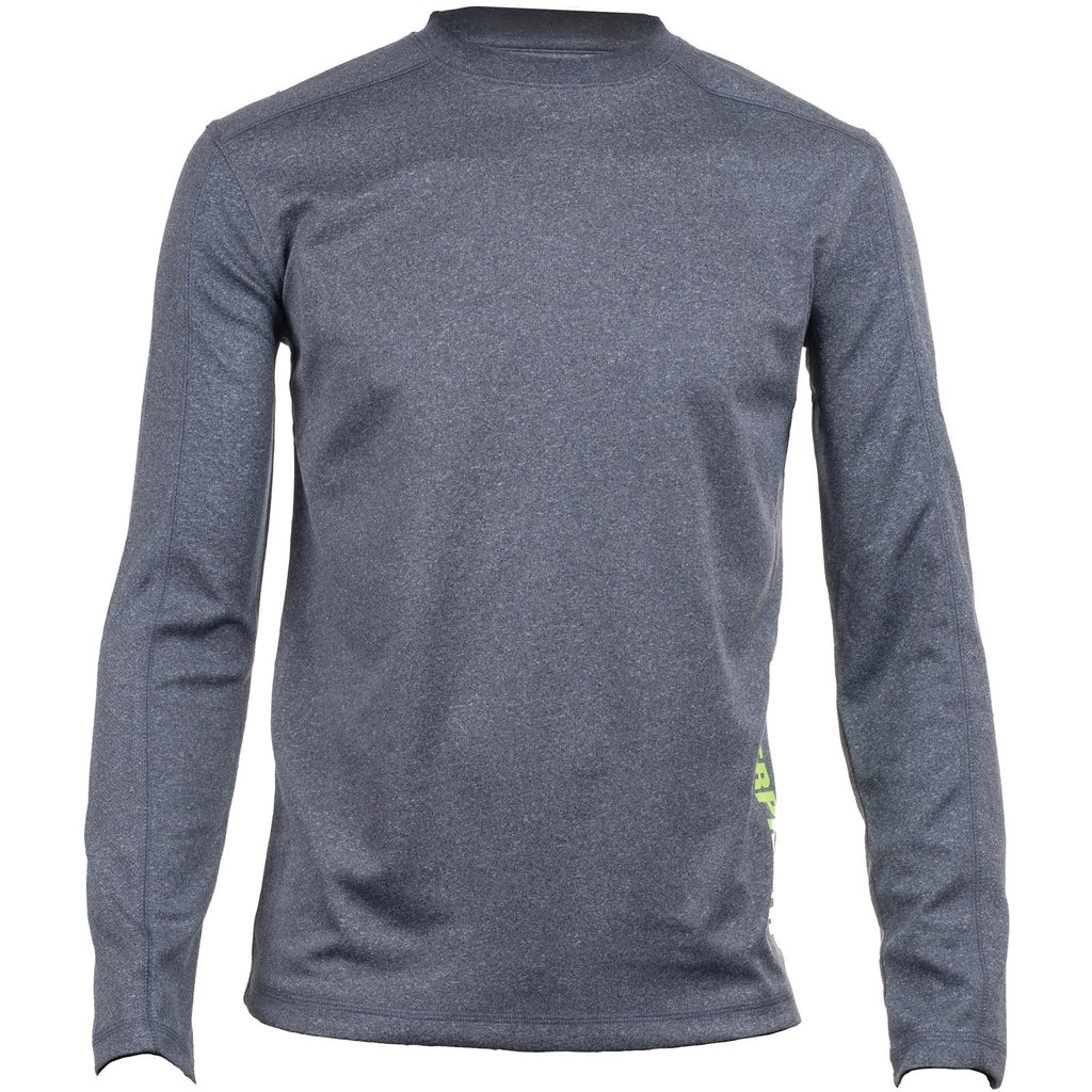 Férfi Caterpillar Coolmax Long Sleeve Heather Póló Sötétkék Budapest | 4102-RMKJA