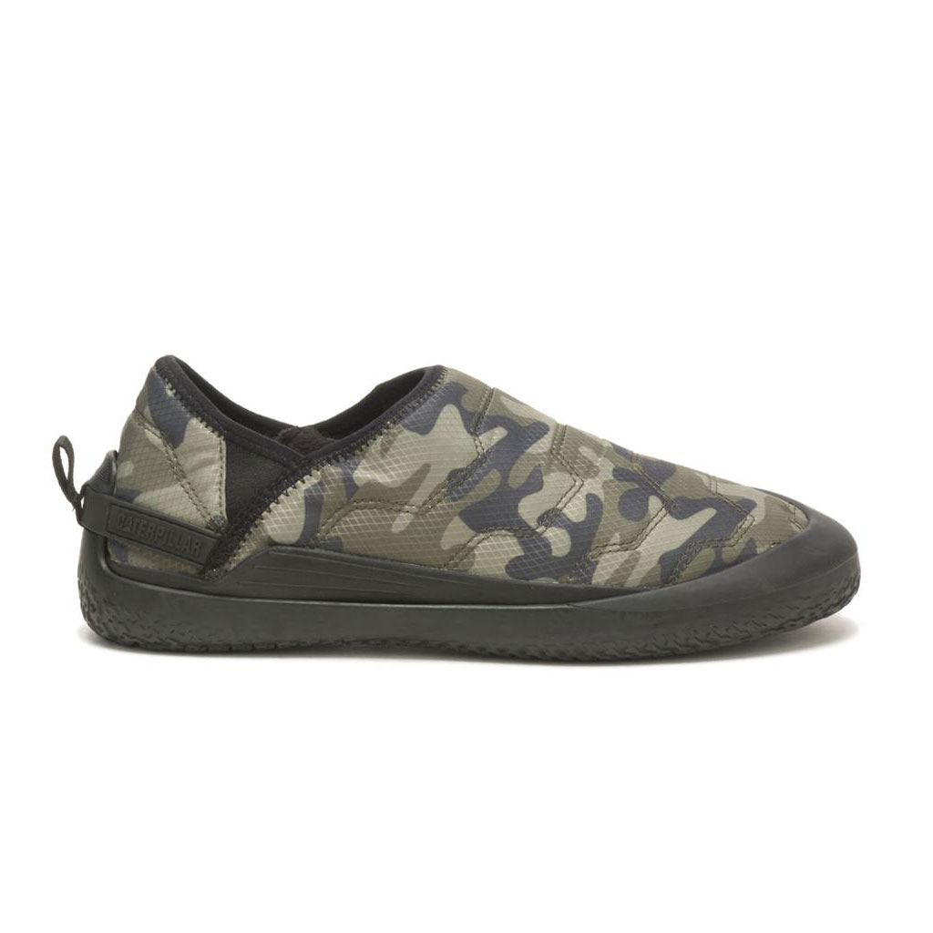 Férfi Caterpillar Crossover Slip Ons Camo Budapest | 6170-TAZEO