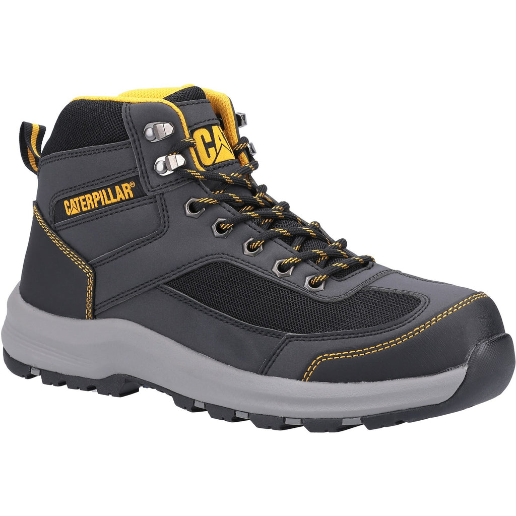 Férfi Caterpillar Elmore Mid Hiker S1 Munkavédelmi Bakancs Szürke Budapest | 2561-YMCZP