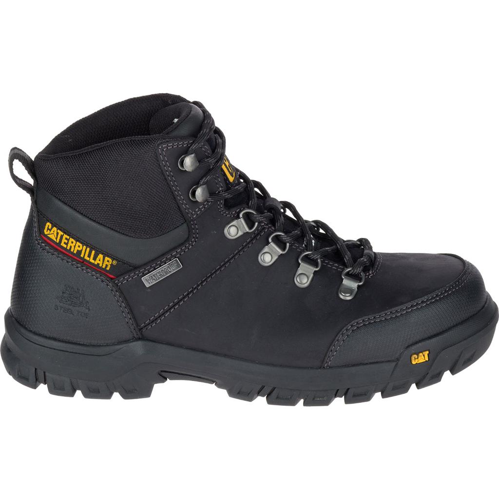 Férfi Caterpillar Framework S3 Wr Hro Sra Steel Toe Munkavédelmi Bakancs Fekete Budapest | 7860-ZATKN