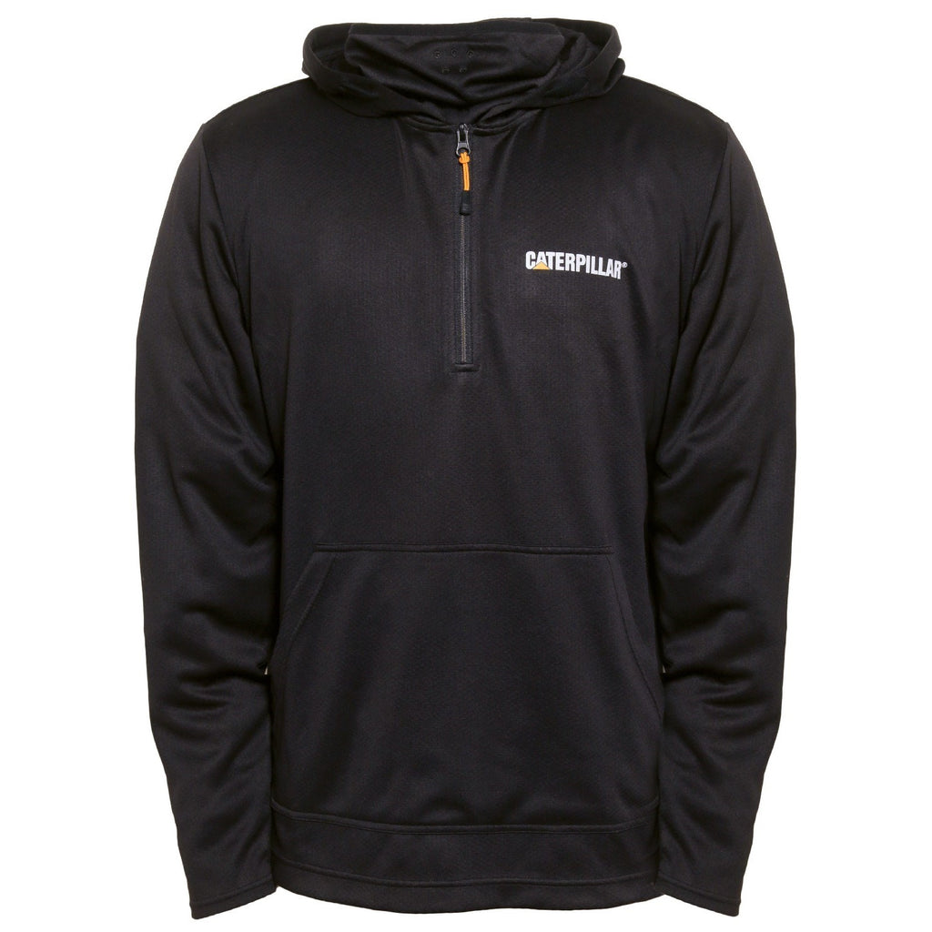 Férfi Caterpillar Guardian Hoodie Pulóverek Fekete Budapest | 2094-FVUSO