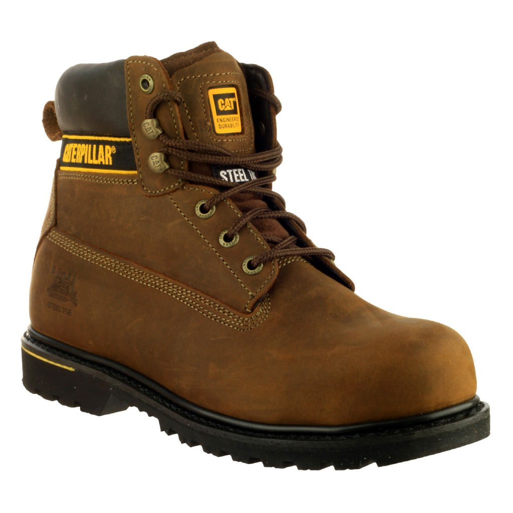 Férfi Caterpillar Holton S3 Goodyear Welted Safety Boots Barna Budapest | 1027-PFIGT