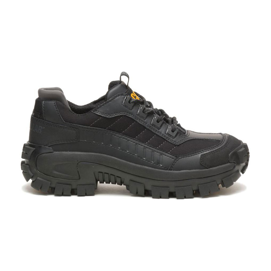 Férfi Caterpillar Invader Steel Toe Munkavédelmi Bakancs Fekete Budapest | 3216-WEKTZ