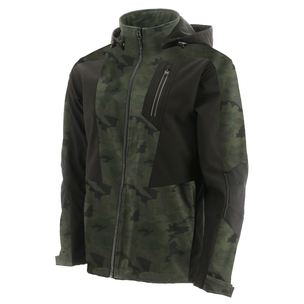 Férfi Caterpillar Mercury Soft Shell Kabát Camo Budapest | 6701-KBHWA