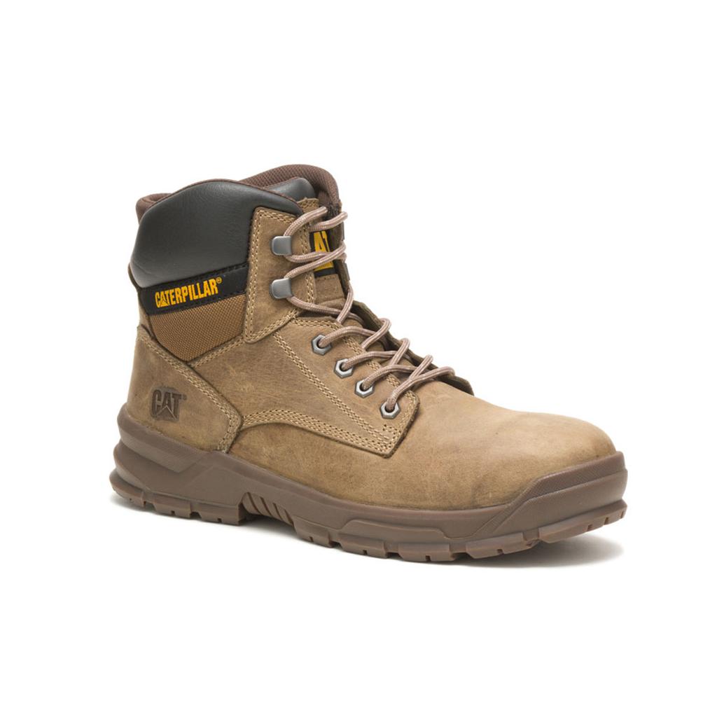 Férfi Caterpillar Mobilize Alloy Toe Túrabakancs Khaki Budapest | 2049-YJPCK