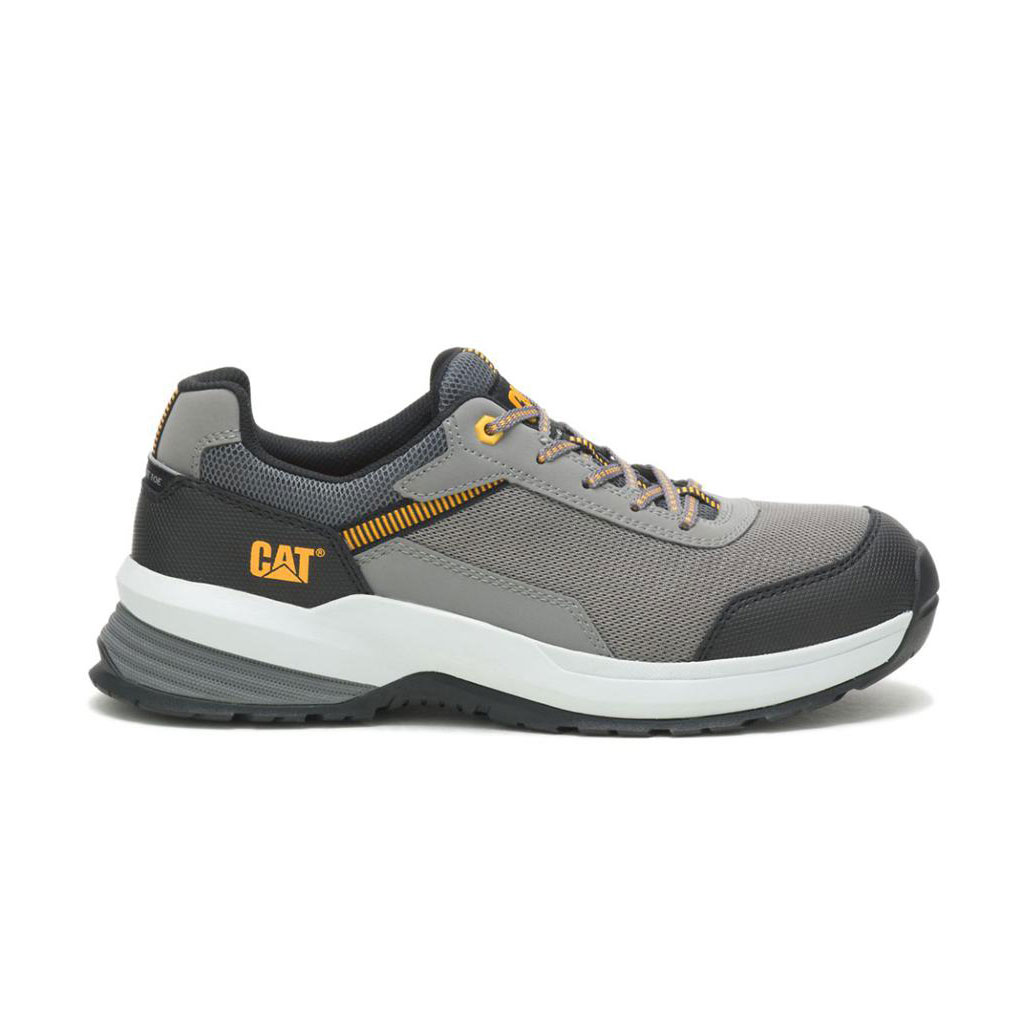 Férfi Caterpillar Streamline 2.0 Mesh Composite Toe Munkavédelmi Bakancs Szürke Budapest | 5740-LQBJD