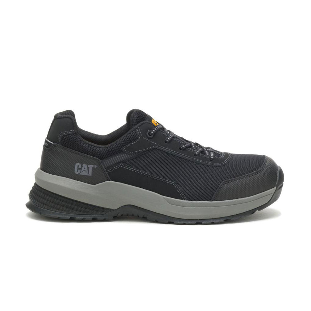 Férfi Caterpillar Streamline 2.0 Mesh Composite Toe Munkavédelmi Bakancs Fekete Budapest | 8517-BCOSR