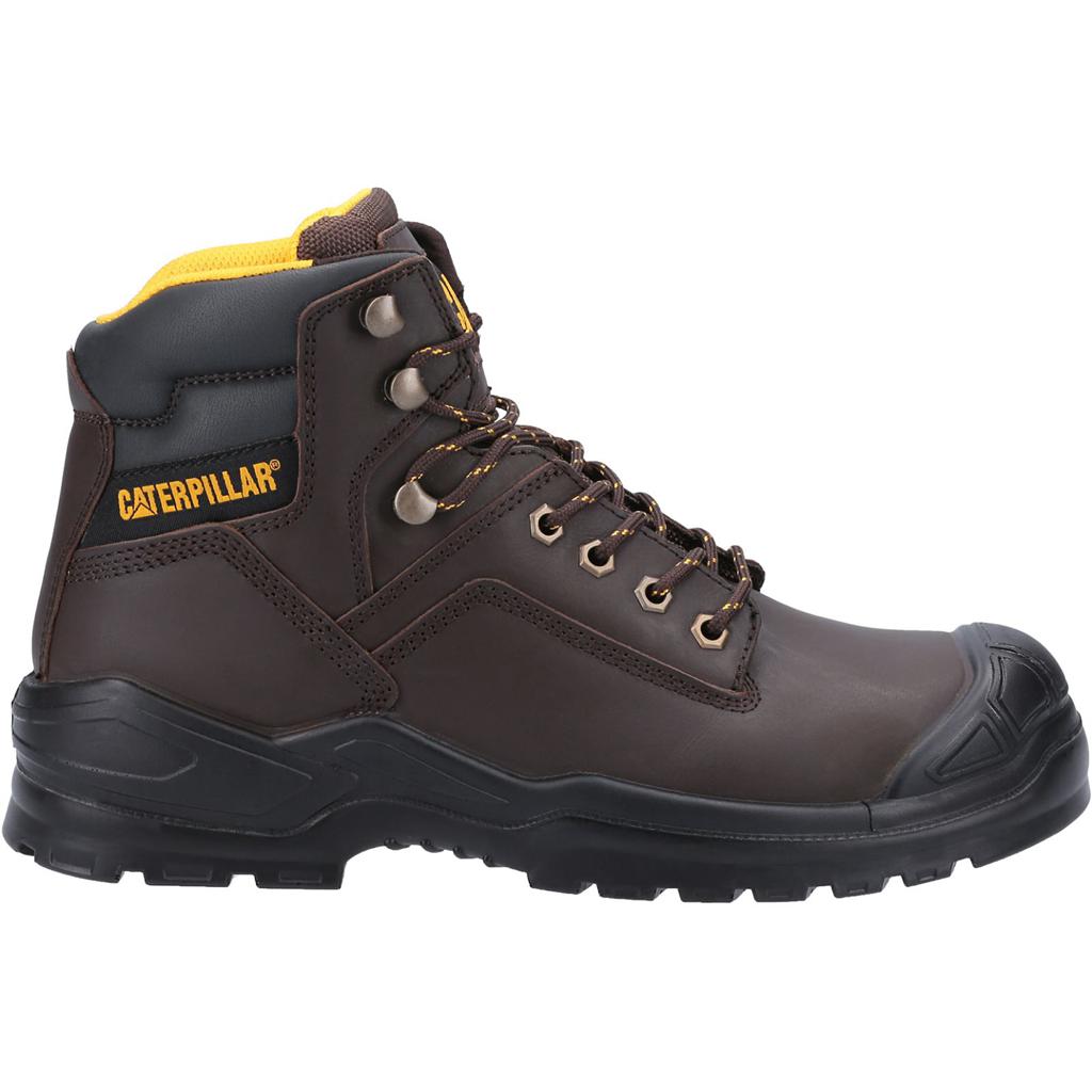 Férfi Caterpillar Striver Bump Steel Toe S3 Src Munkavédelmi Bakancs Barna Budapest | 5164-SJCGL