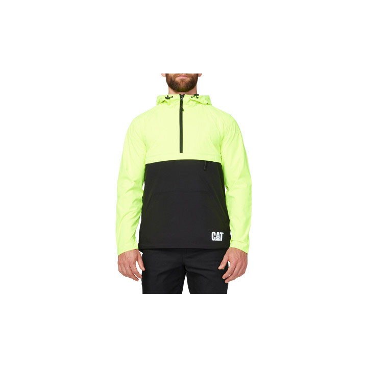 Férfi Caterpillar Trade Packable Anorak Kabát Sárga Budapest | 4036-XDVIG