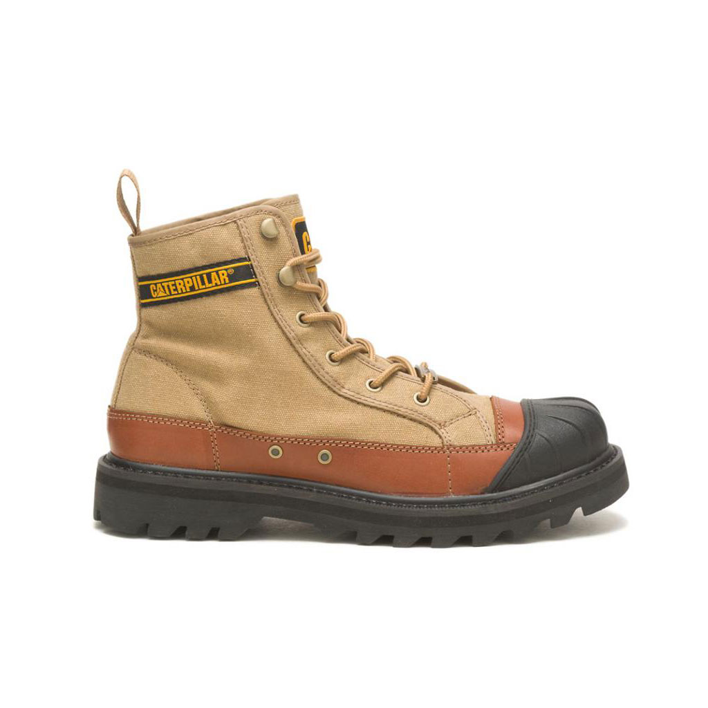 Női Caterpillar Cat Footwear X Nigel Cabourn Omaha Alkalmi Csizma Khaki Budapest | 3729-FBART