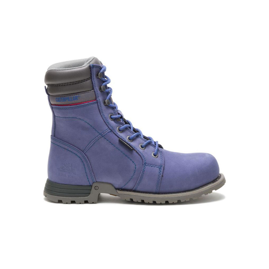 Női Caterpillar Echo Vízálló Steel Toe - 8" Vízálló Bakancs Lila Budapest | 3495-IGJDF