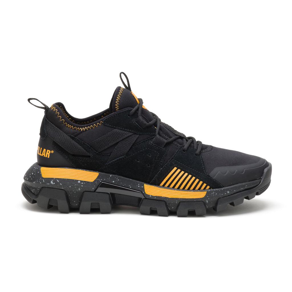 Női Caterpillar Raider Sport Tornacipő Black/Yellow Budapest | 1379-DKGVY