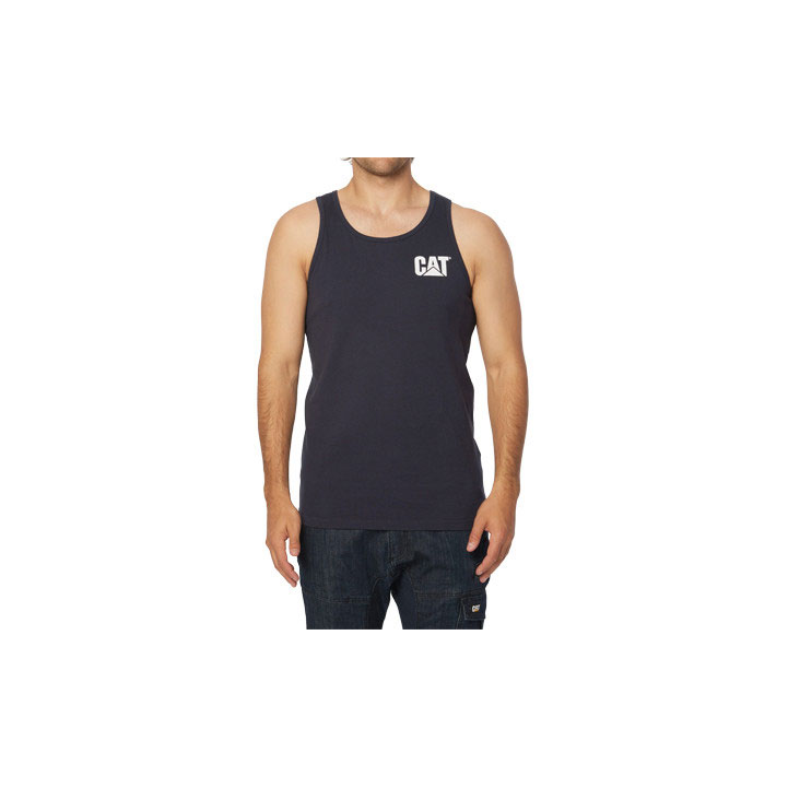 Női Caterpillar Trademark Singlet Sötétkék Budapest | 7698-KEIXP