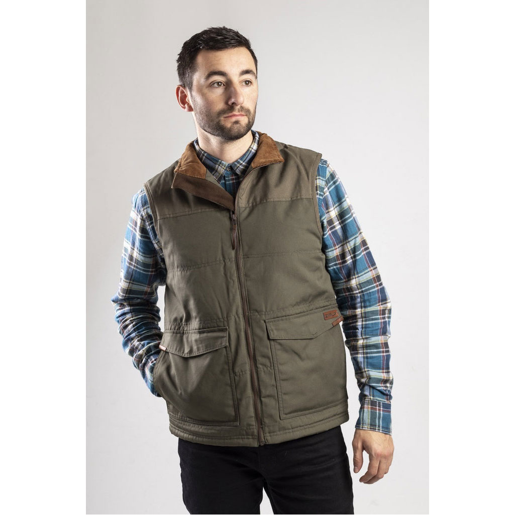 Férfi Caterpillar Ag Zip Up Cypress Szigetelt Mellények Zöld  Budapest |  8732-PRYOS