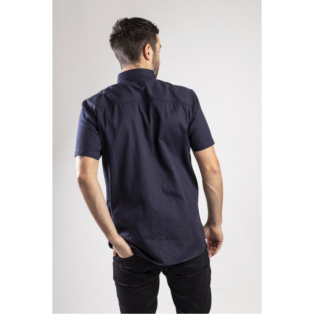 Férfi Caterpillar Button Up S/S Ingek Sötétkék  Budapest |  8314-CFQYD