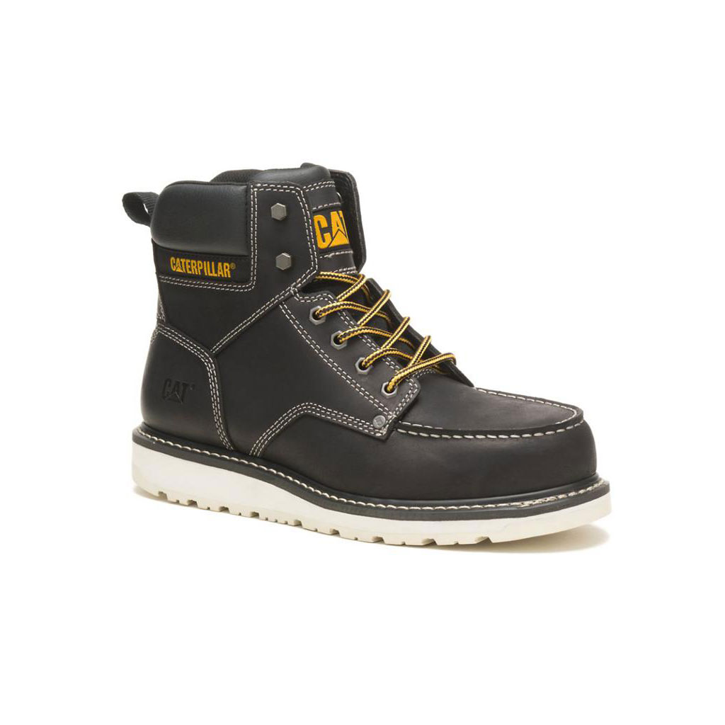 Férfi Caterpillar Calibrate Steel Toe Munkavédelmi Bakancs Fekete  Budapest |  2406-MVNQT