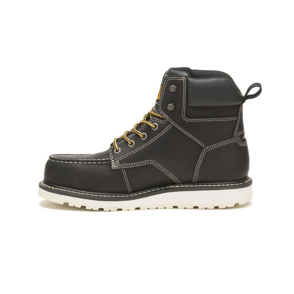 Férfi Caterpillar Calibrate Steel Toe Munkavédelmi Bakancs Fekete  Budapest |  2406-MVNQT