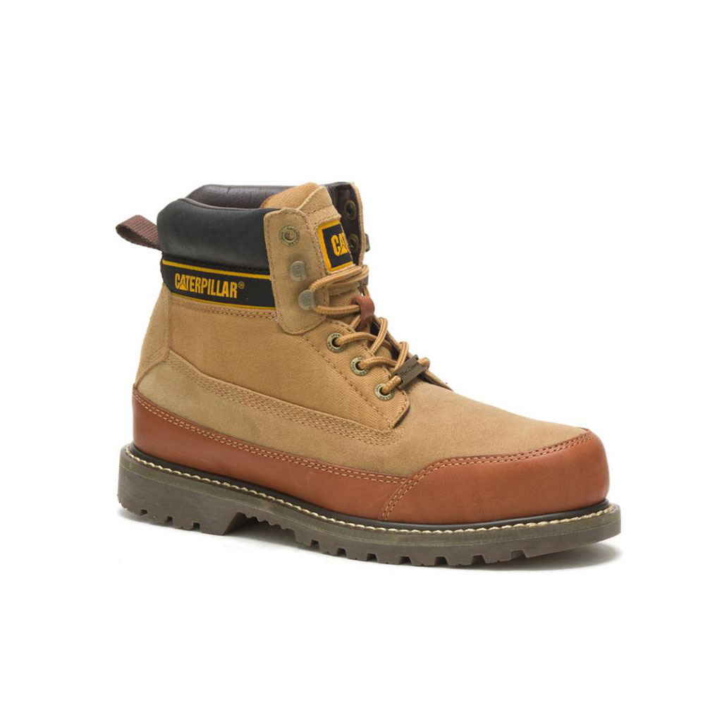 Férfi Caterpillar Cat Footwear X Nigel Cabourn Utah Alkalmi Csizma Barna  Budapest |  0165-RLSOY