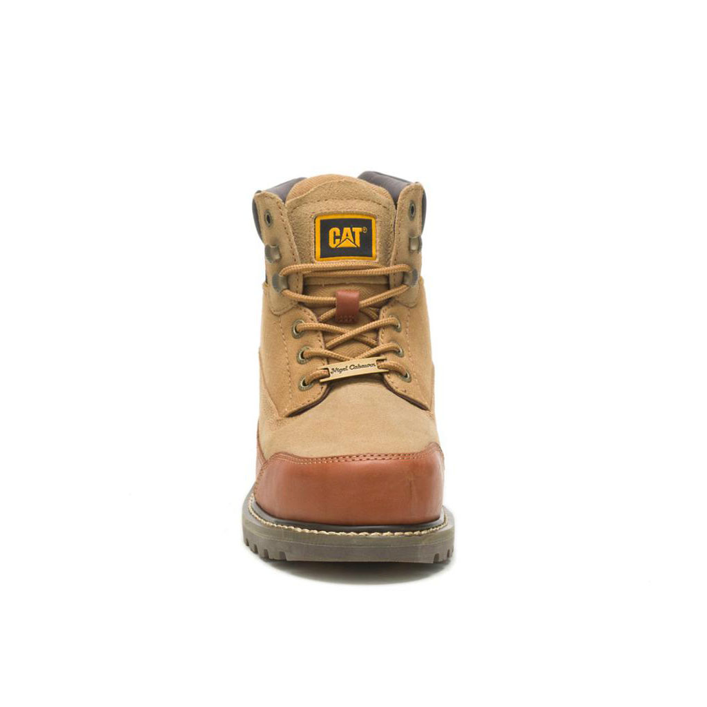 Férfi Caterpillar Cat Footwear X Nigel Cabourn Utah Alkalmi Csizma Barna  Budapest |  0165-RLSOY