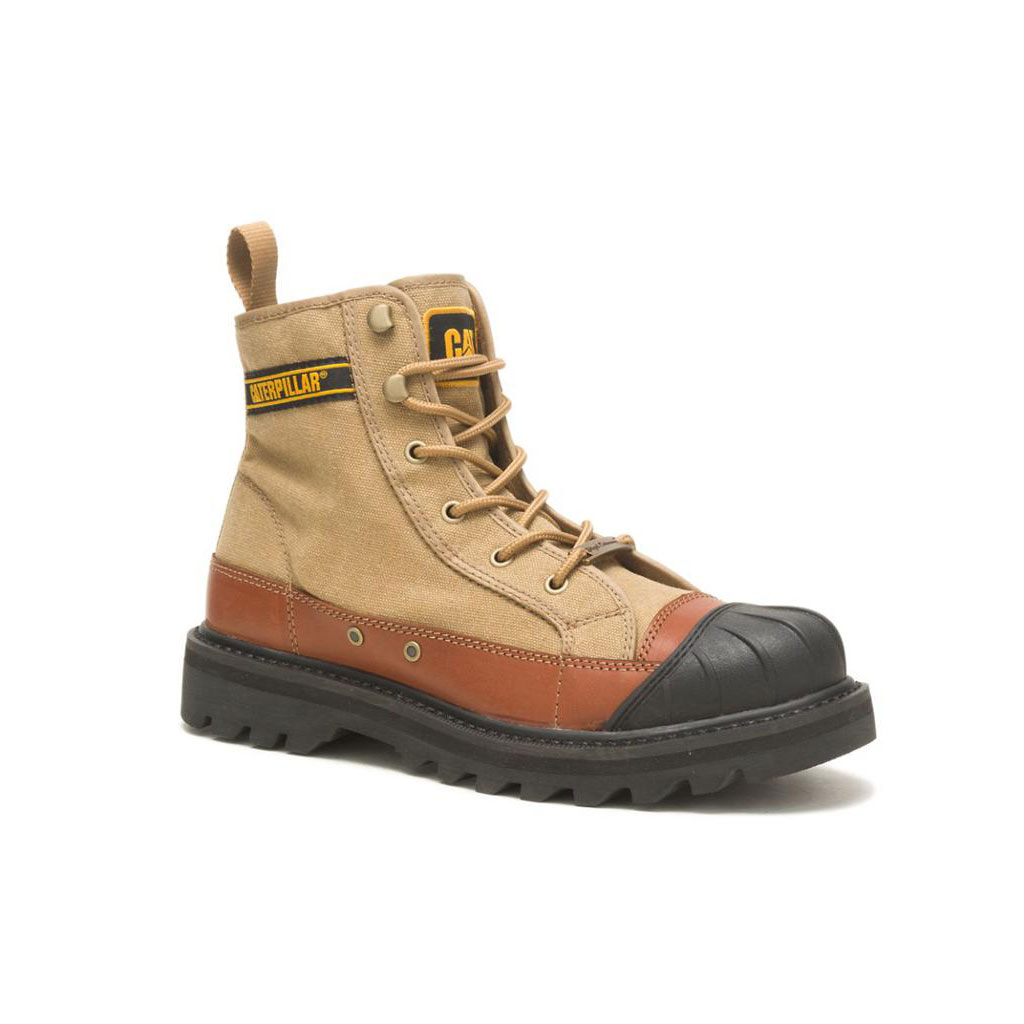 Férfi Caterpillar Cat Footwear X Nigel Cabourn Omaha Alkalmi Csizma Khaki  Budapest |  6179-ZKPTH