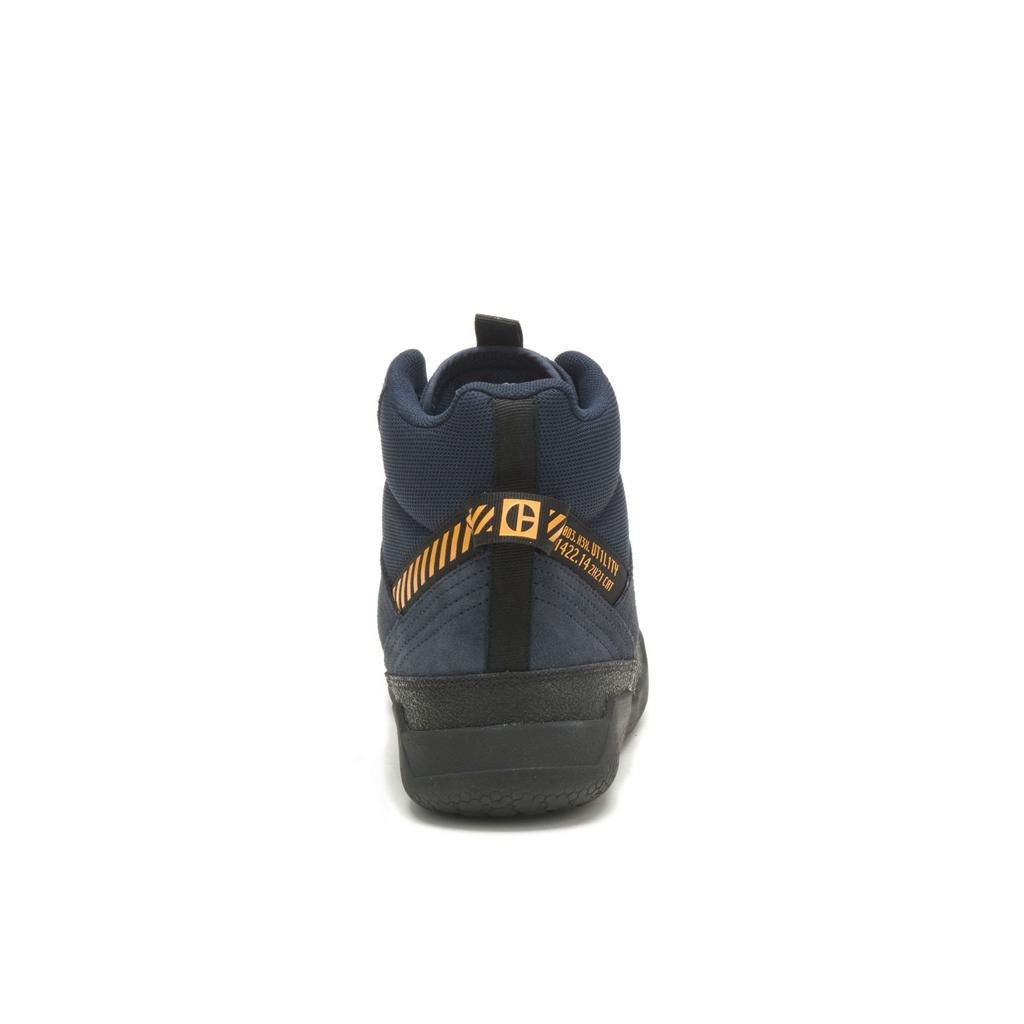 Férfi Caterpillar Code Hex Hi Utility Tornacipő Navy/Black  Budapest |  7598-TNPYW