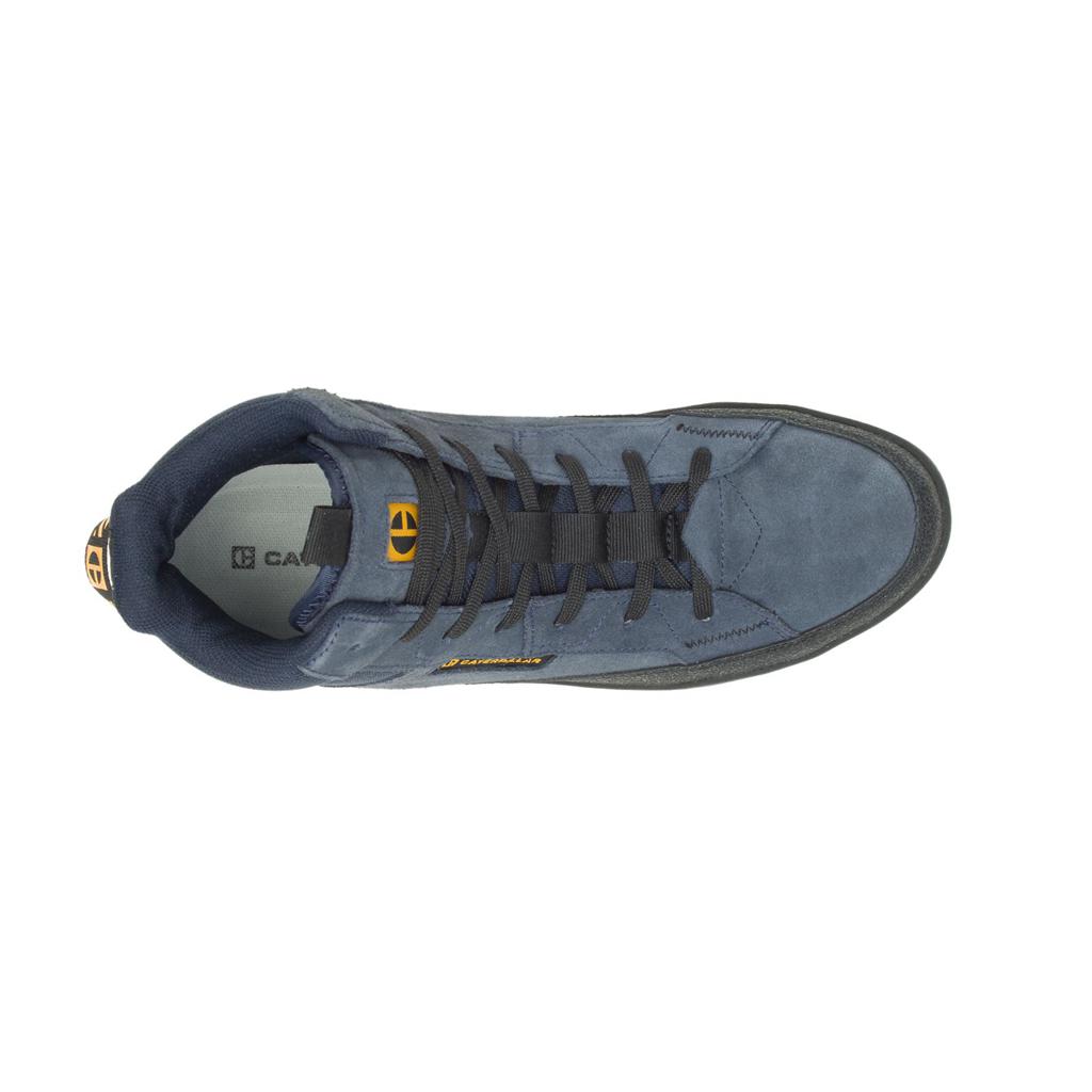 Férfi Caterpillar Code Hex Hi Utility Tornacipő Navy/Black  Budapest |  7598-TNPYW