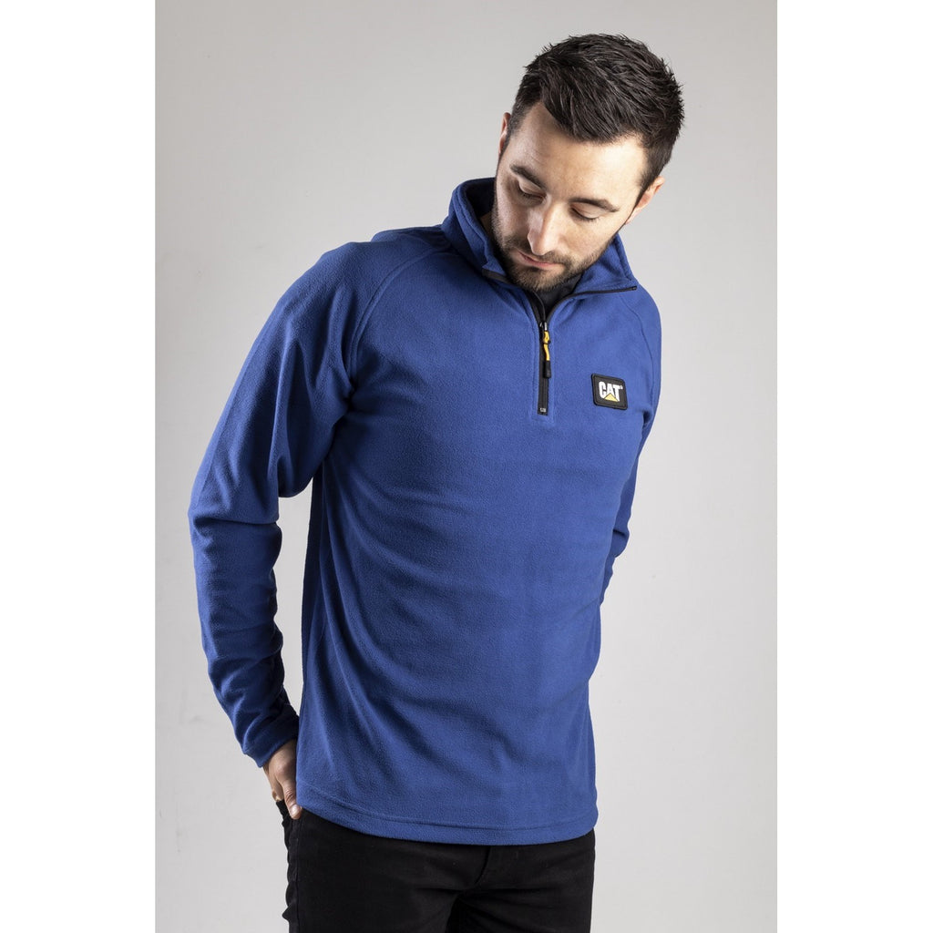 Férfi Caterpillar Concord Fleece Pullover Bright Pulóverek Kék  Budapest |  3721-LPHSA