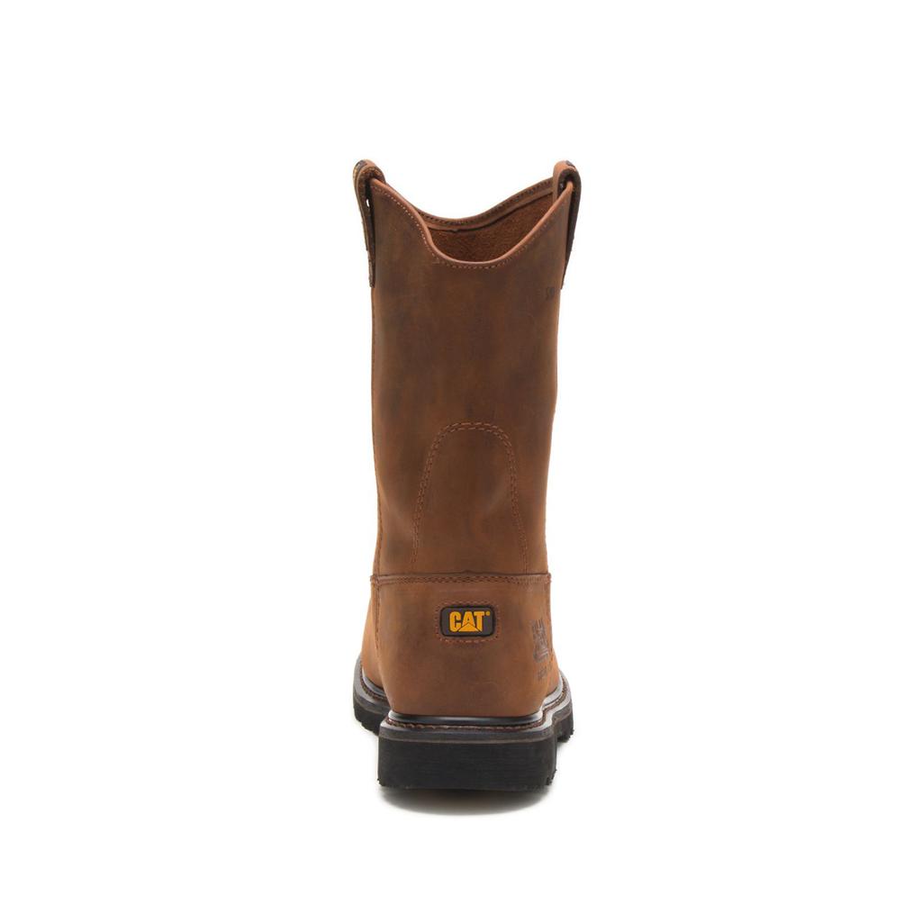 Férfi Caterpillar Edgework Steel Toe Acél Orrú Csizma Barna  Budapest |  8614-ZKCAN