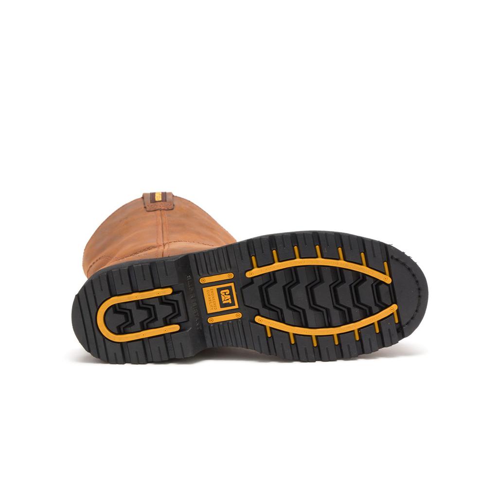 Férfi Caterpillar Edgework Steel Toe Acél Orrú Csizma Barna  Budapest |  8614-ZKCAN