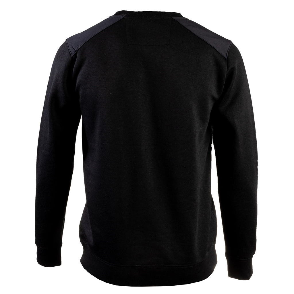 Férfi Caterpillar Essentials Crewneck Pulóverek Fekete  Budapest |  4238-JQZGI