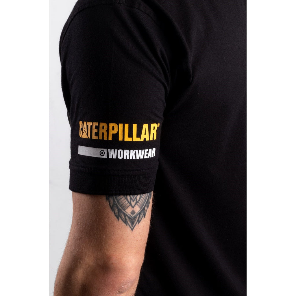 Férfi Caterpillar Essentials Polo Pólóing Fekete  Budapest |  7563-BEGUS