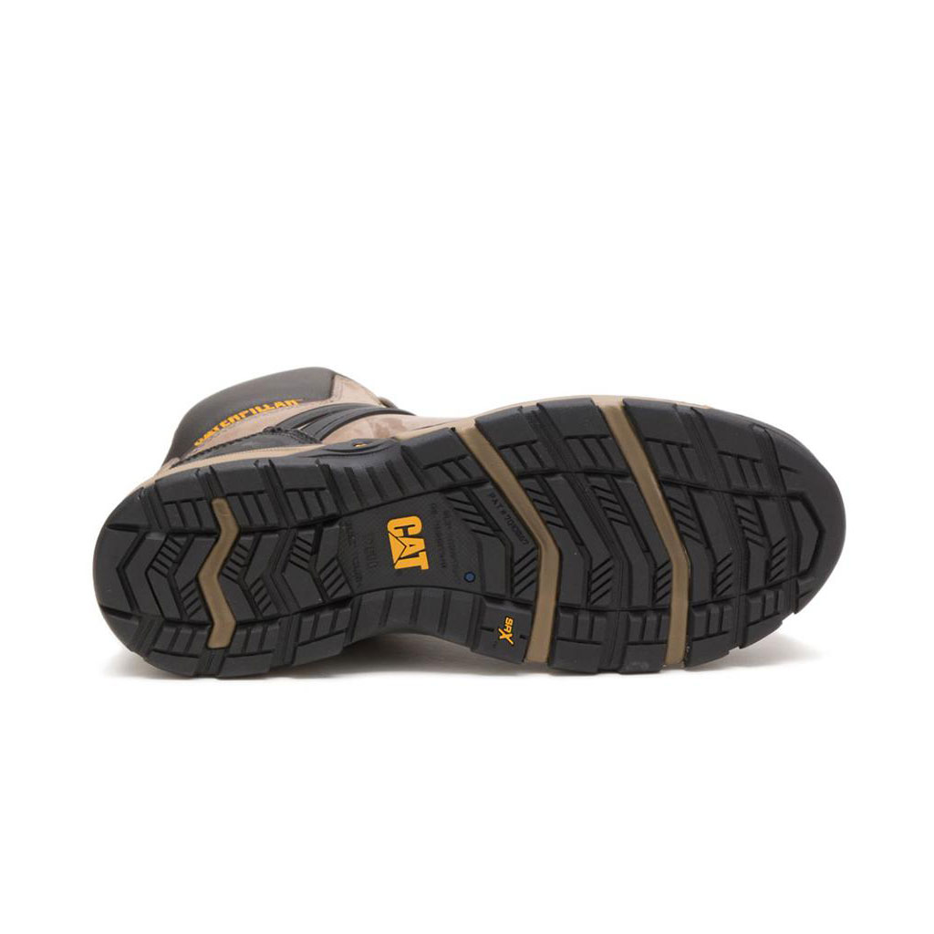 Férfi Caterpillar Excavator Superlite Vízálló Carbon Composite Toe Vízálló Bakancs Barna  Budapest |  2183-CQJYB