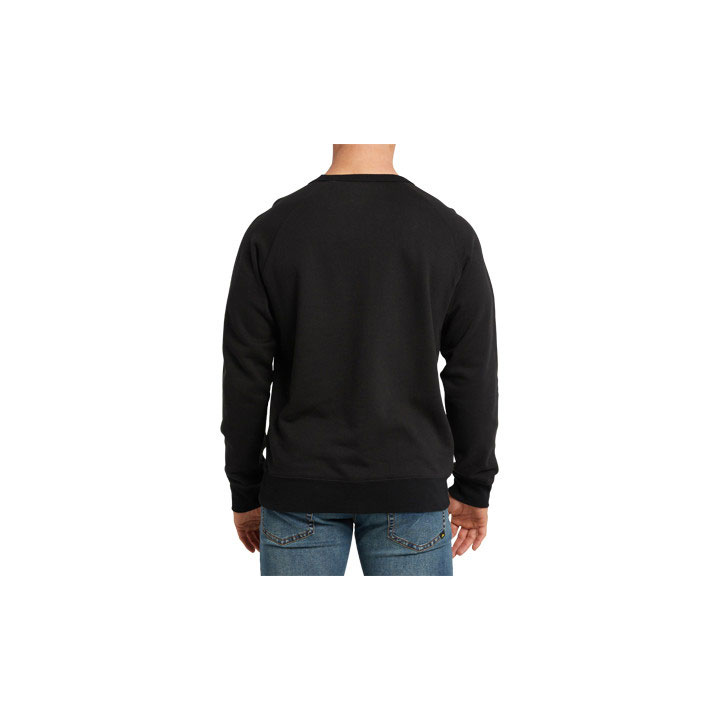 Férfi Caterpillar Foundation Crewneck Pulóverek Fekete  Budapest |  3827-YFDTK