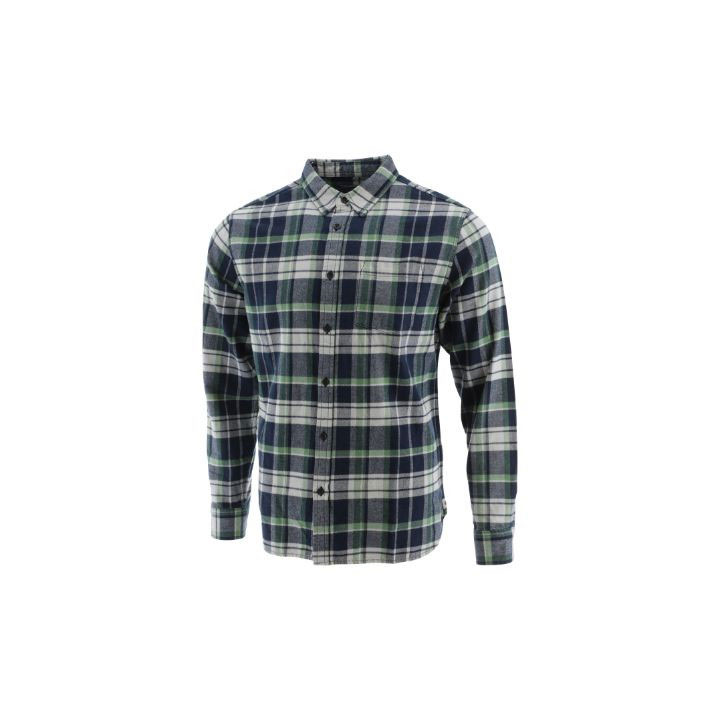 Férfi Caterpillar Foundation Flannel Long Sleeve Ingek Kék  Budapest |  2901-FDGJN