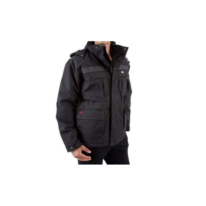 Férfi Caterpillar Heavy Insulated Parka Fekete  Budapest |  1705-YTBHK