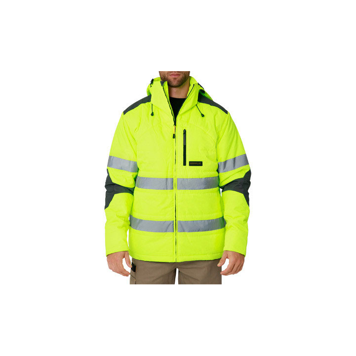 Férfi Caterpillar Hi Vis Boreas Taped Kabát Sárga  Budapest |  6904-NLPVO