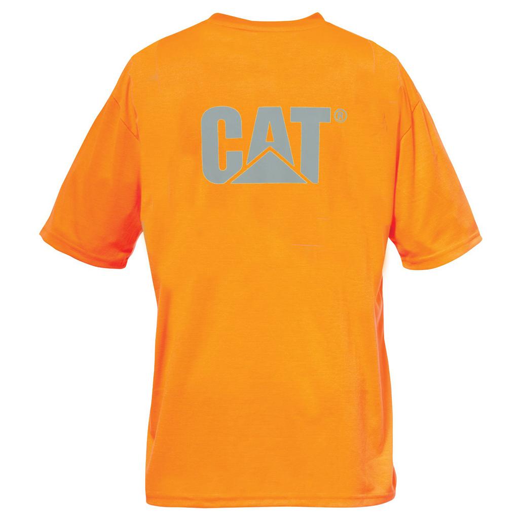 Férfi Caterpillar Hi-vis Trademark Pocket T-Shirts Narancssárga  Budapest |  4971-EYVUQ