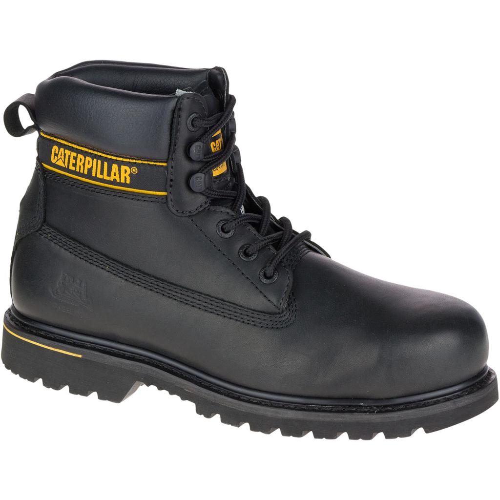 Férfi Caterpillar Holton Steel Toe S3 Hro Src Munkavédelmi Bakancs Fekete  Budapest |  1947-UMQHE