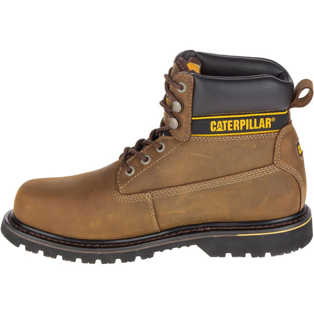 Férfi Caterpillar Holton Steel Toe S3 Hro Src Munkavédelmi Bakancs Sötétbarna  Budapest |  7421-LBZRG