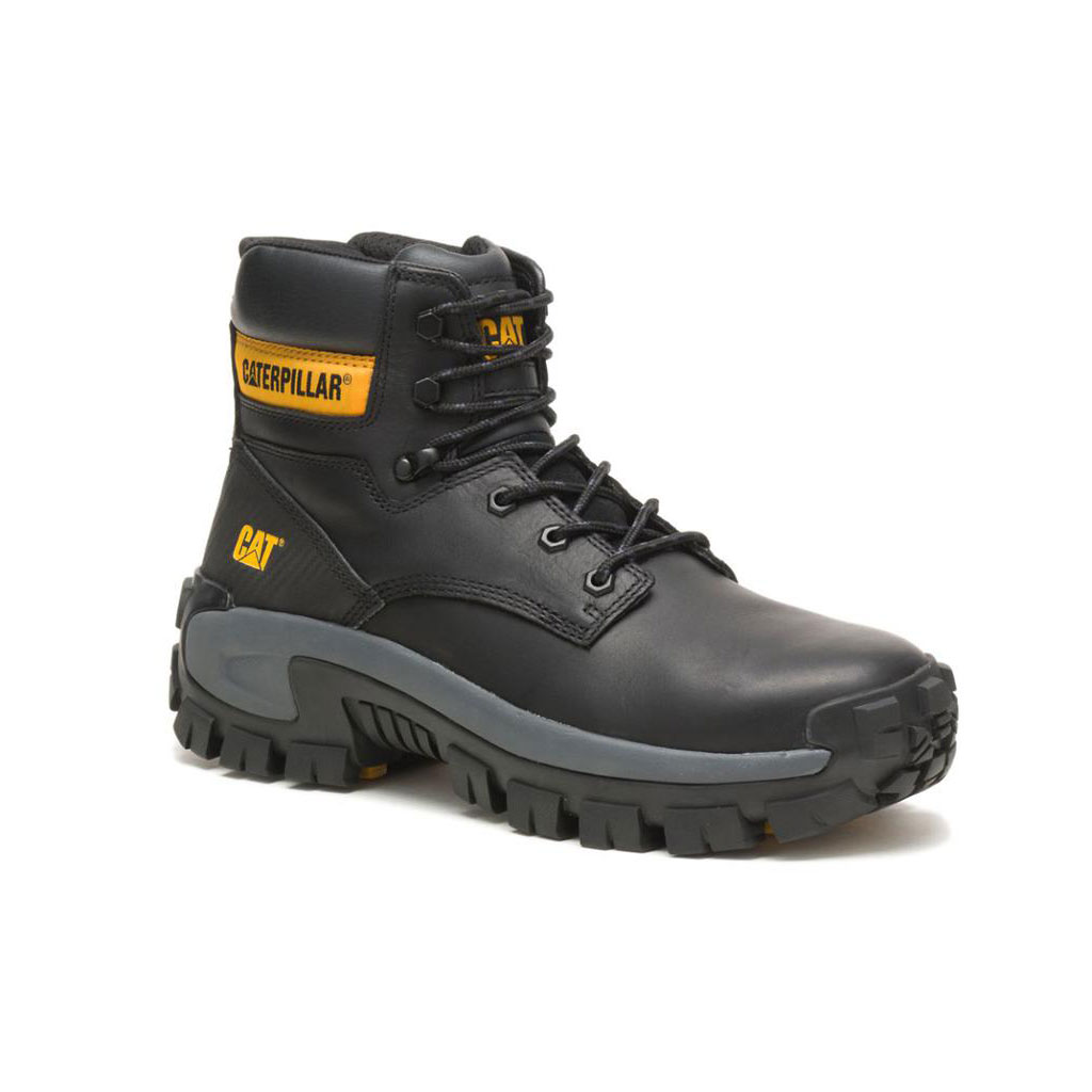 Férfi Caterpillar Invader Hi Steel Toe Munkavédelmi Bakancs Fekete  Budapest |  1423-FVBCA