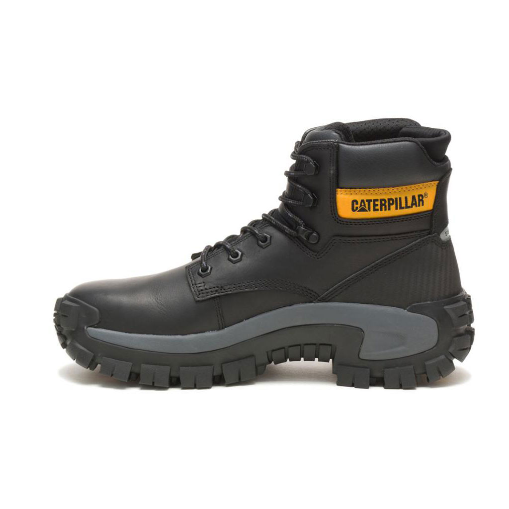 Férfi Caterpillar Invader Hi Steel Toe Munkavédelmi Bakancs Fekete  Budapest |  1423-FVBCA