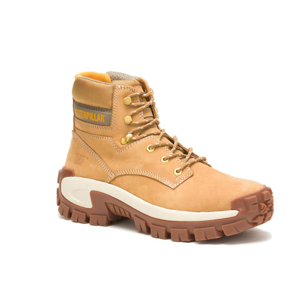 Férfi Caterpillar Invader Hi Steel Toe Munkavédelmi Bakancs Barna  Budapest |  5283-OVTPQ