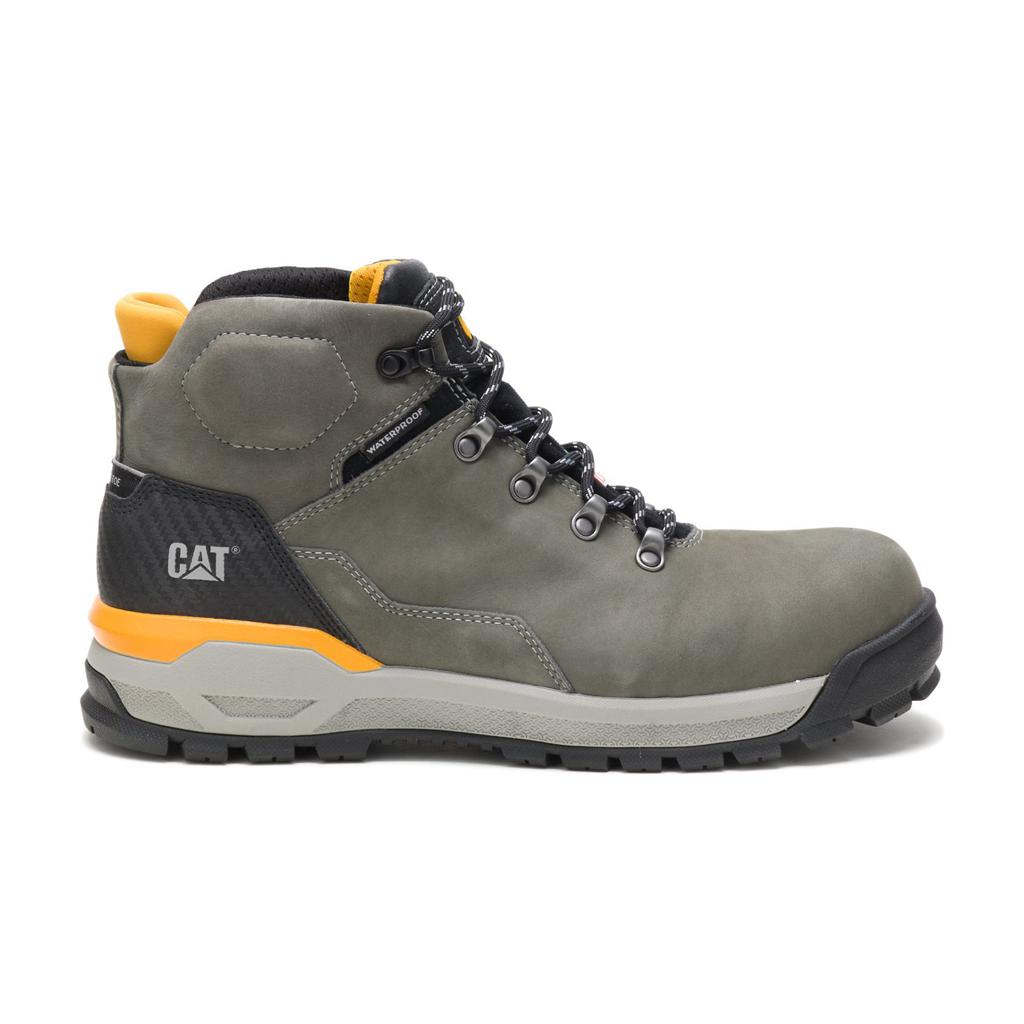 Férfi Caterpillar Kinetic Ice+ Vízálló Thinsulate™ Composite Toe Csa Munkavédelmi Bakancs Szürke Zöld  Budapest |  3520-BFAOR