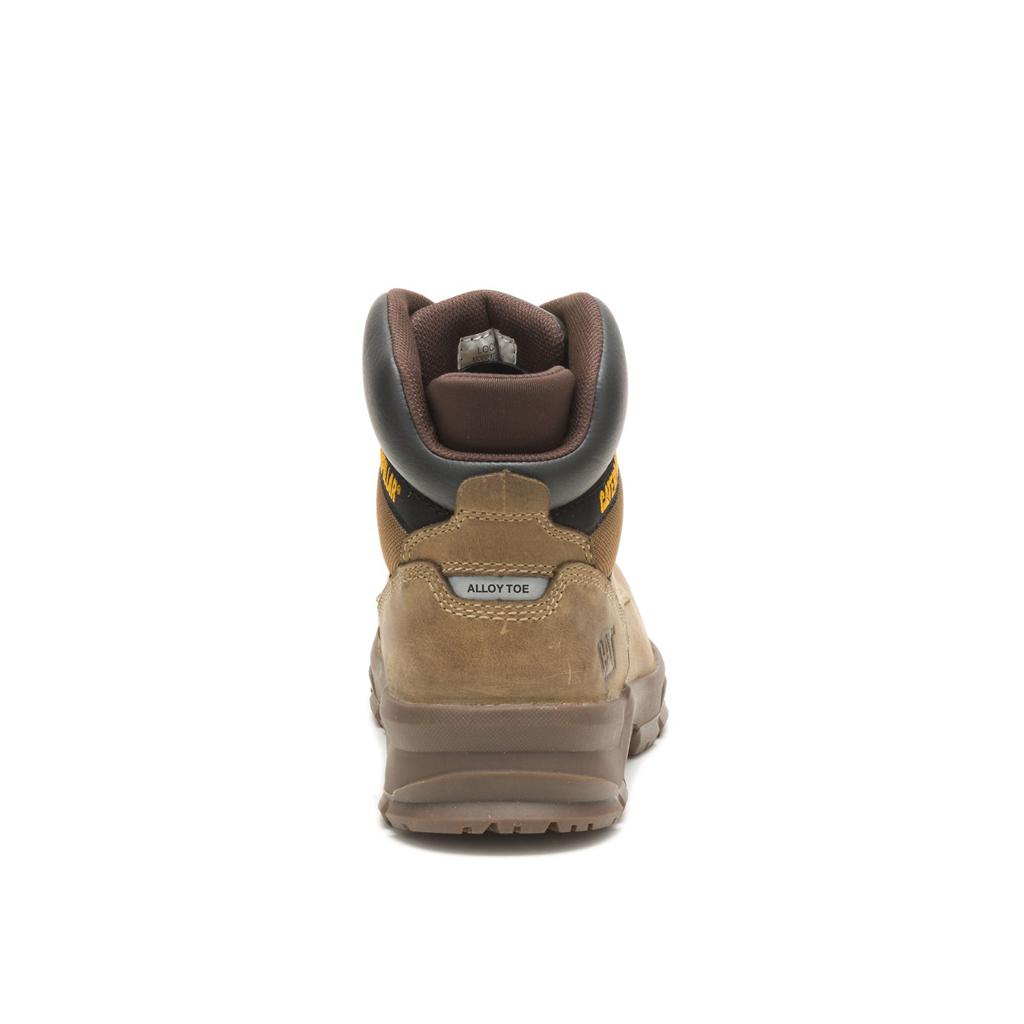 Férfi Caterpillar Mobilize Alloy Toe Munkavédelmi Bakancs Khaki  Budapest |  8324-SOXCV