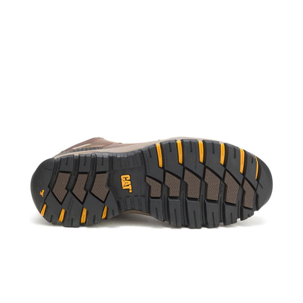 Férfi Caterpillar Navigator Mid Vízálló Steel Toe Vízálló Bakancs Sötétszürke  Budapest |  9768-GEMDB