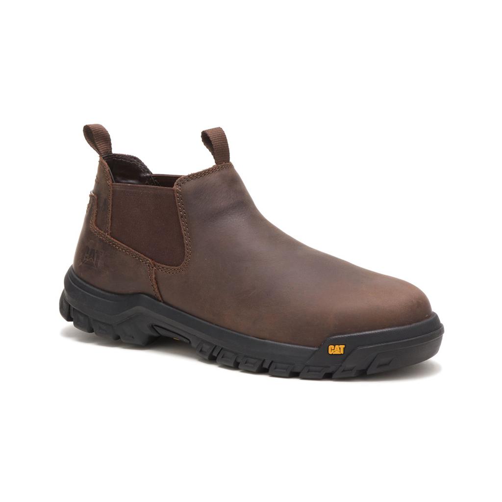 Férfi Caterpillar Outline Slip-on Steel Toe Slip On Barna  Budapest |  3715-ORMKI