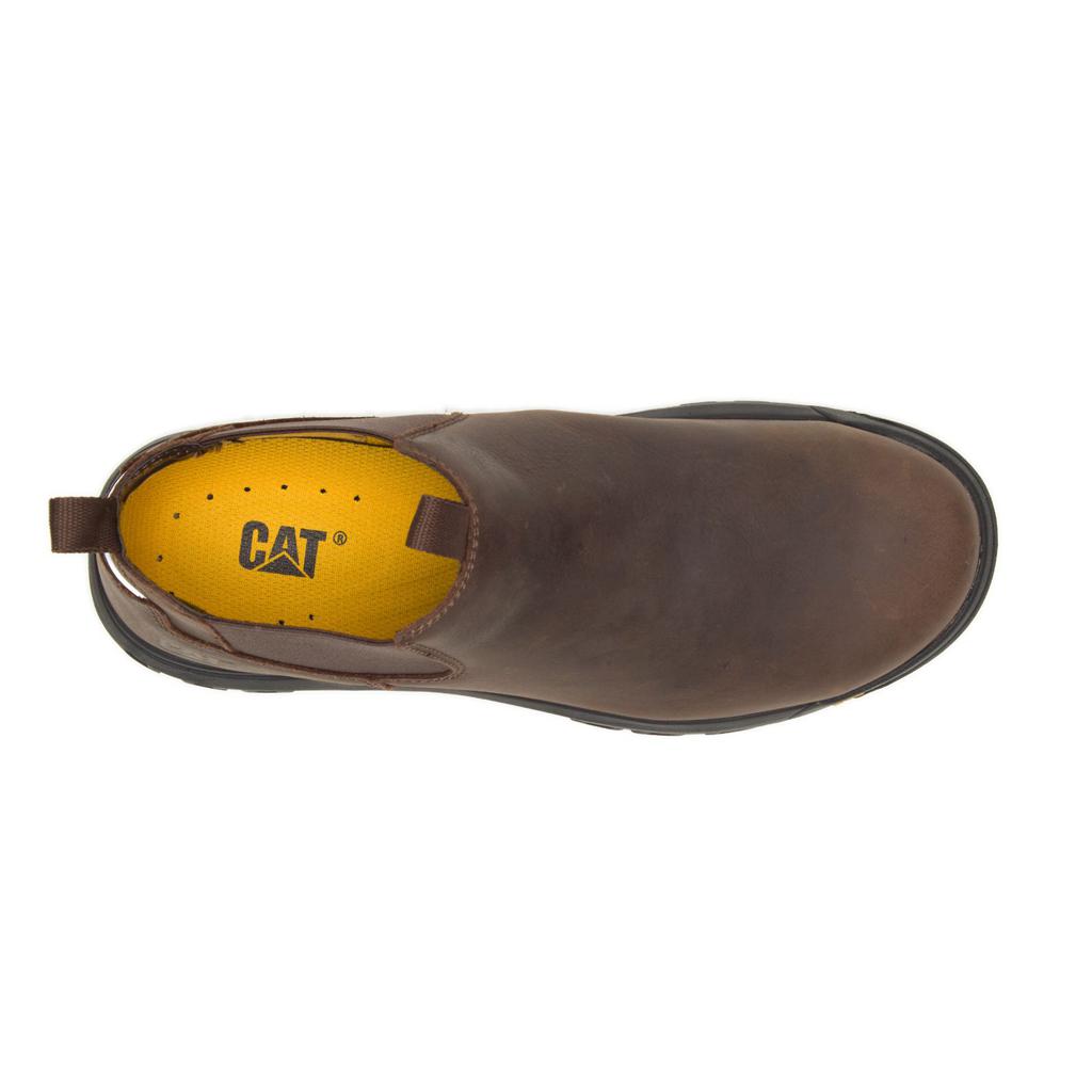 Férfi Caterpillar Outline Slip-on Steel Toe Munkavédelmi Bakancs Barna  Budapest |  8975-KCSQB